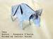 alt : Photo Origami hyena, Author : Pasquale D’Auria, Folded by Tatsuto Suzuki